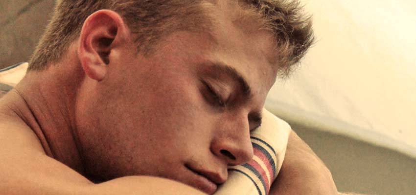 Sleeping Teen